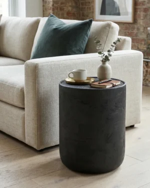 Nucleus Black Side Table
