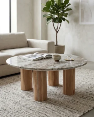 Trave Brown Coffee Table