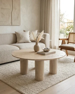 Doric Light Brown Coffee Table