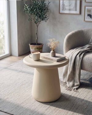 Pedestal Side Table