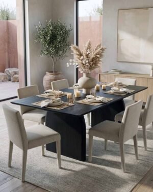The Monolith Pedestal Dining Table